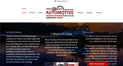 Desktop Screenshot of iworkoncars.com